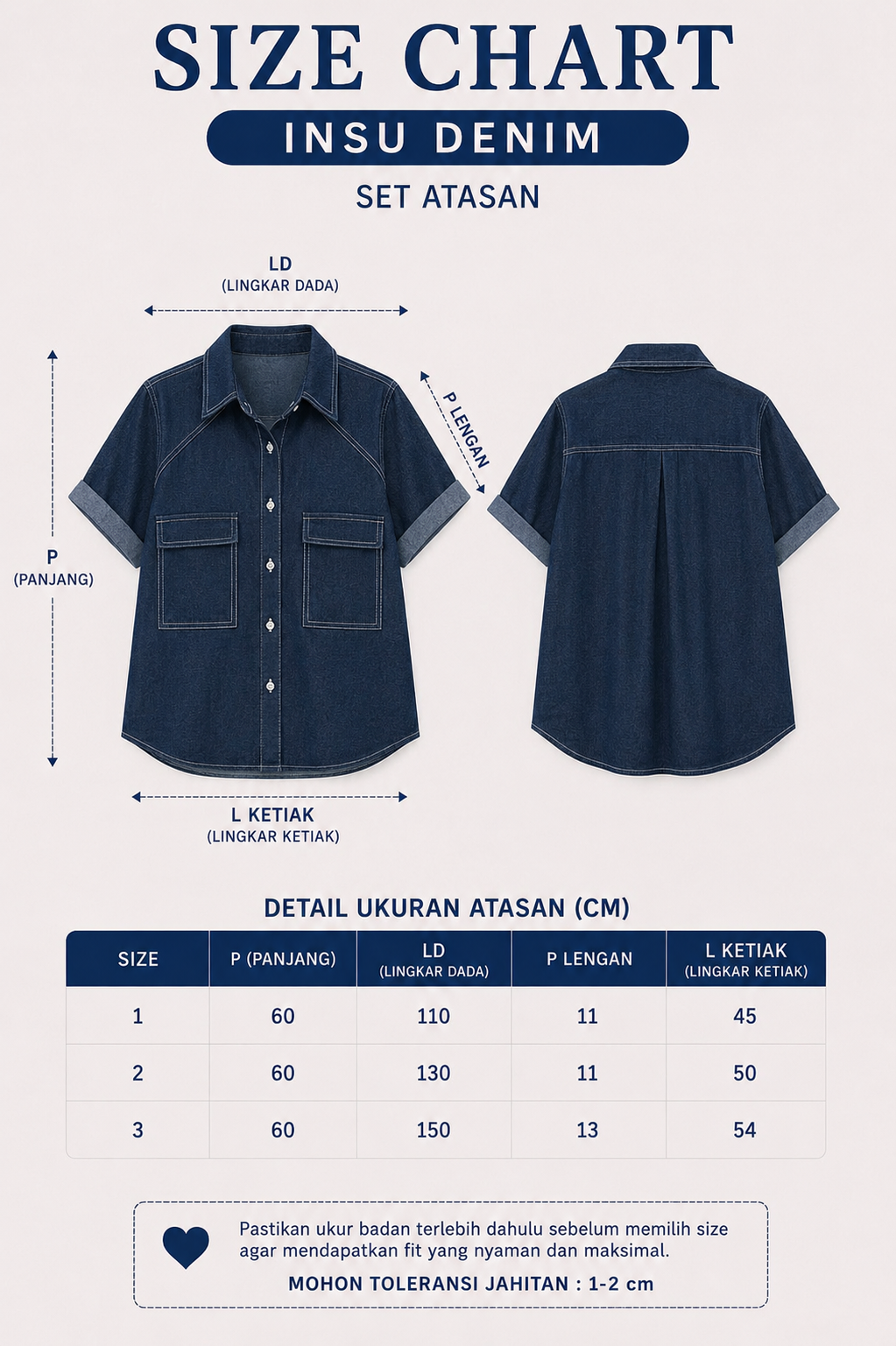Domscorner - Insu denim top