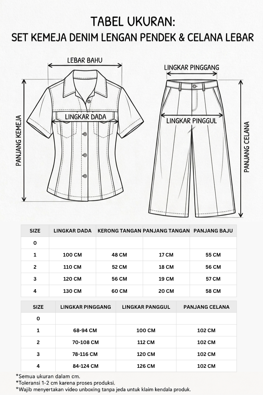 Domscorner - Jaea Denim Set