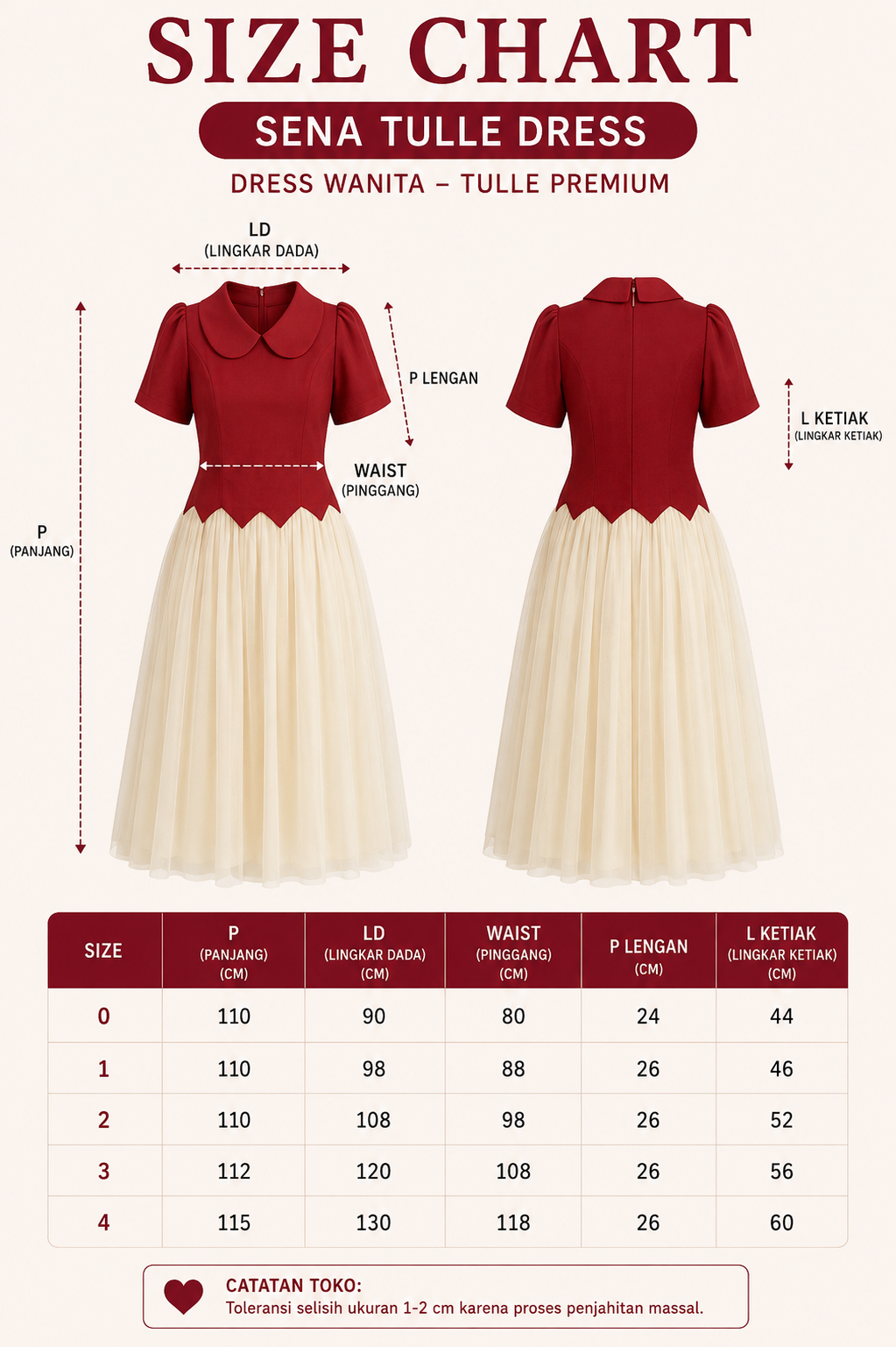 Domscorner - Sena tulle dress