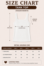 Domscorner - Tank Top Basic Wanita